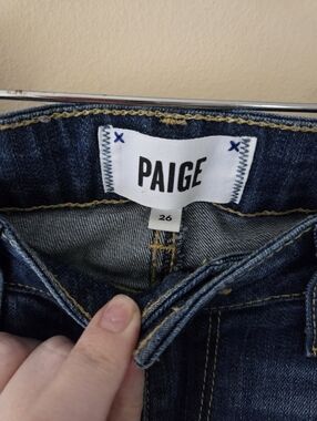 PAIGE Darkwash Denim